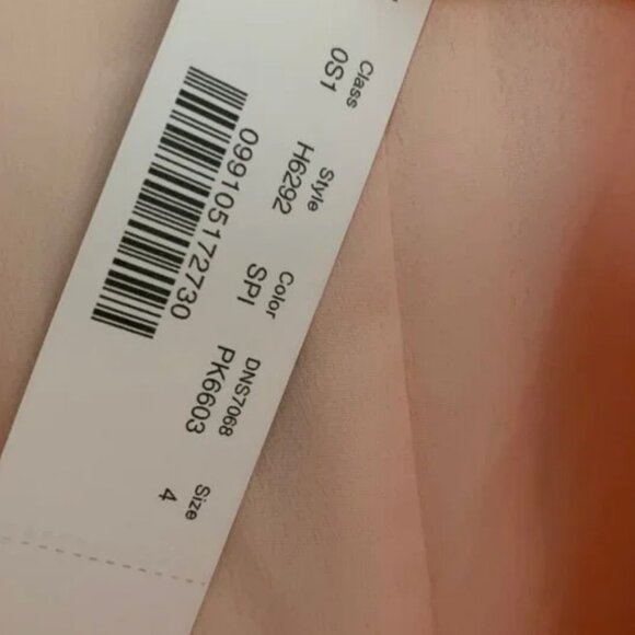 NWT J. Crew Sz 4 True Wrap Dress 365 Crepe Pink Tie Waist Long Sleeves - Picture 4 of 4